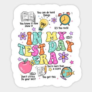 In My Test Day Era, Teacher Testing Day, Staar Testing, Testing Team Sticker